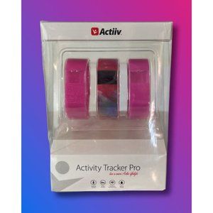 Actiiv Activity Tracker Pro w/ 3 Fashion Bands